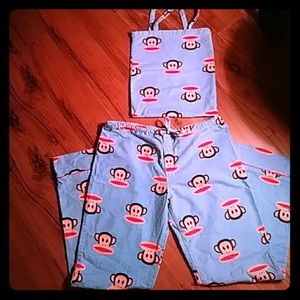 Paul Frank lounge pants with bag